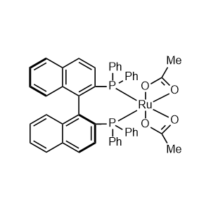 二乙酸根[(S)-(-)-2,2'-二(二苯基次膦)-1,1'-聯(lián)萘基]釕(II)