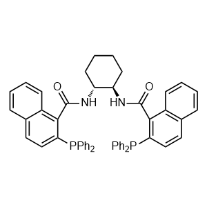 (1R,2R)-(+)-1,2-二氨基環(huán)己烷-N,N′-雙(2-苯基膦-1-萘酰基)