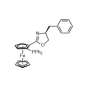 (2R)-1-[(4S)-4,5-二氫-4-(苯基甲基)-2-噁唑基]-2-(二苯基膦)二茂鐵