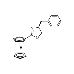 [(4S)-4,5-Dihydro-4-phenylmethyl-2-oxazolyl]ferrocene